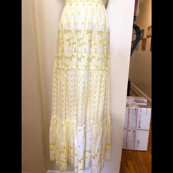 Lilly Pulitzer Kyla Maxi Dress St.Tropez Yellow - Picture 13 of 14